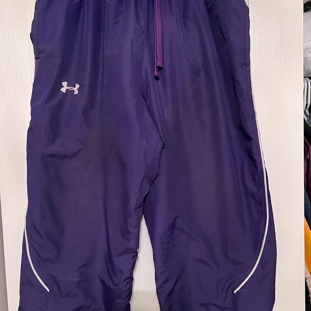 UNDER ARMOUR Purple Sweatpants
